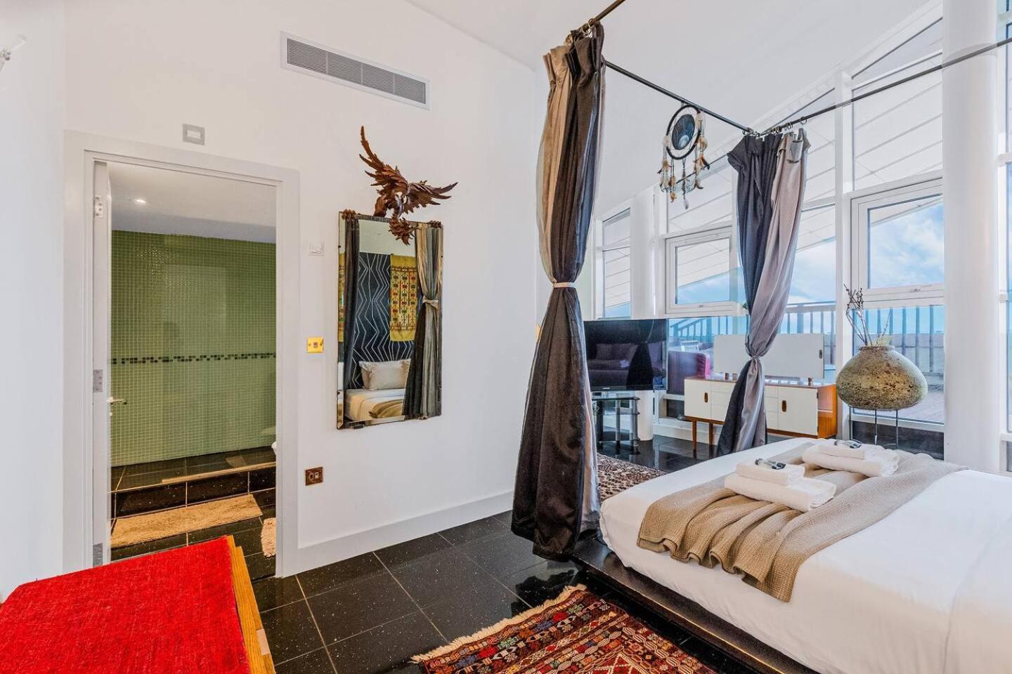 London Canary Wharf Riverside Penthouse Apartment 外观 照片